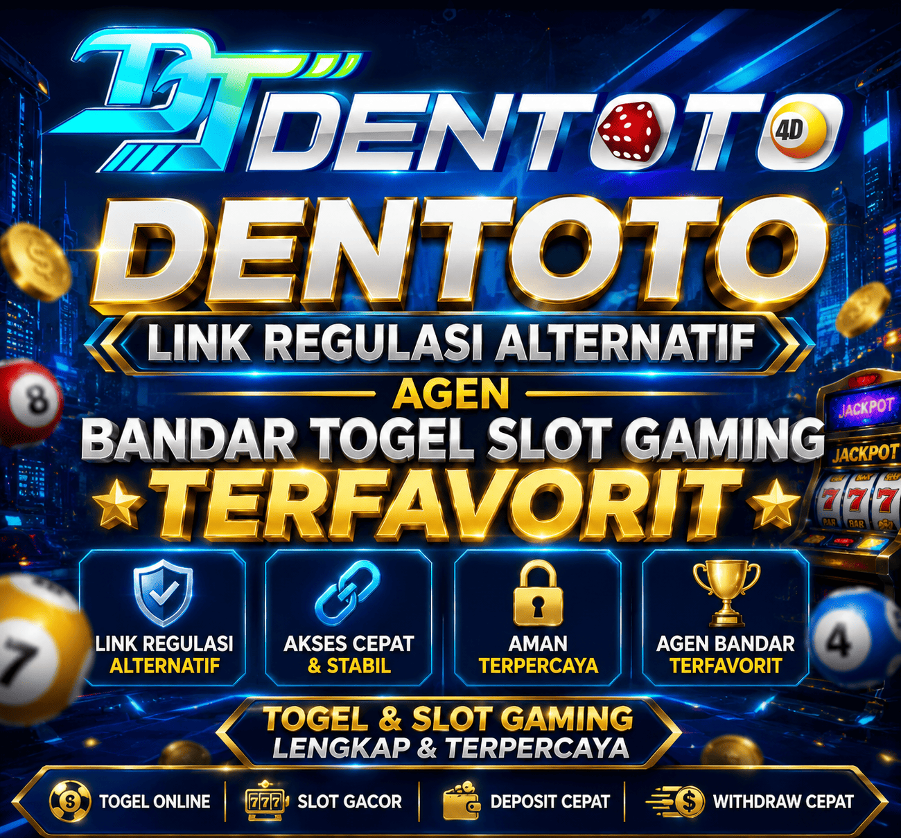 DENTOTO ✔️ Link Regulasi Alternatif Agen Bandar Togel Slot Gaming Terfavorit